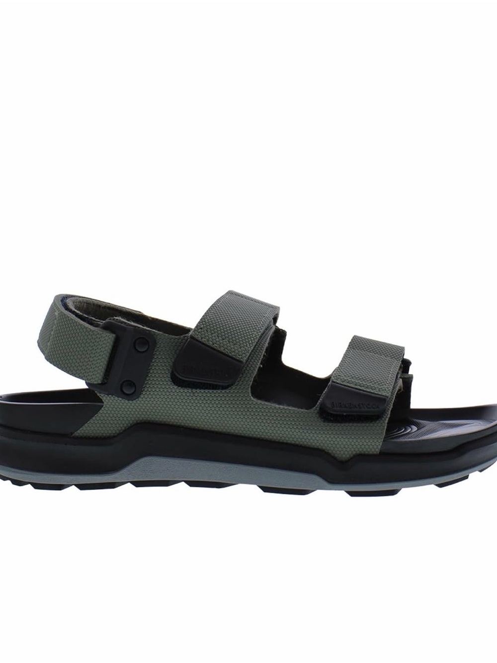 Birkenstock Men's Olive and Black Outdoor Strapped Sandals